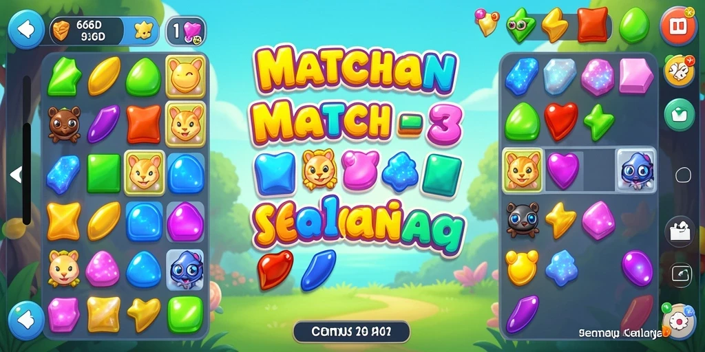 Tampilan gameplay menantang dari 66D yang mengasyikkan.