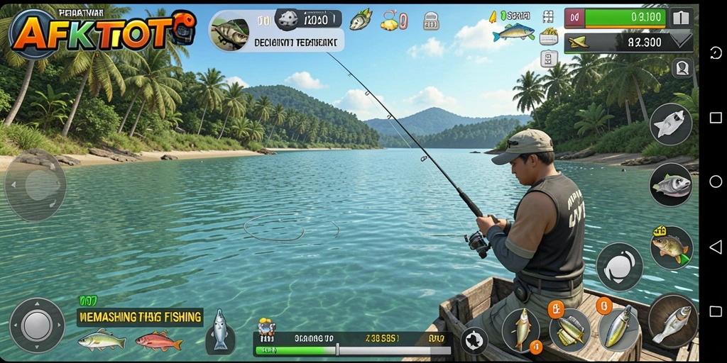 Tangkapan ikan beragam dan gameplay menarik di AFKTOTO.