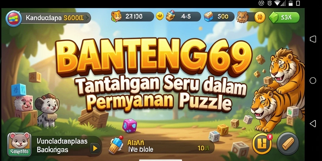 Tampilan gameplay menarik dari BANTENG69 yang menantang.