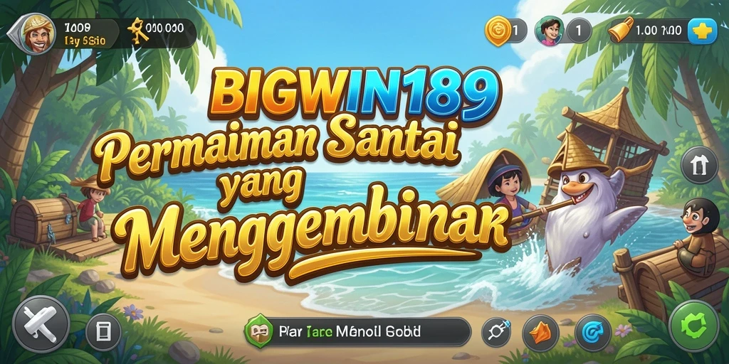 Tampilan gameplay seru di BIGWIN189 dengan grafis yang cerah.