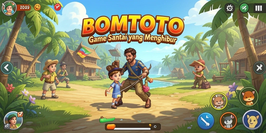 Tangkapan layar gameplay BOMTOTO yang menggambarkan keseruan permainan casual.