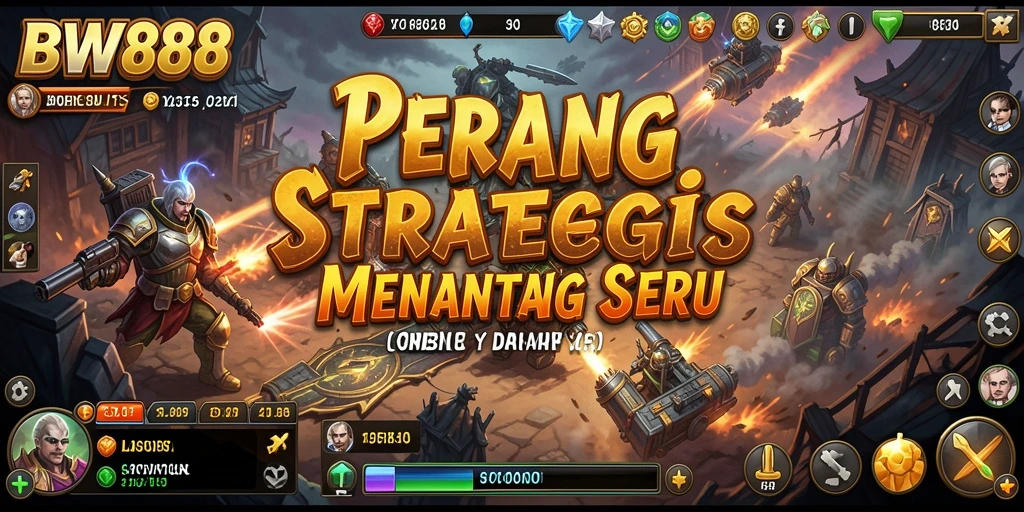 Tampilan gameplay BW888 yang penuh aksi dan strategi.
