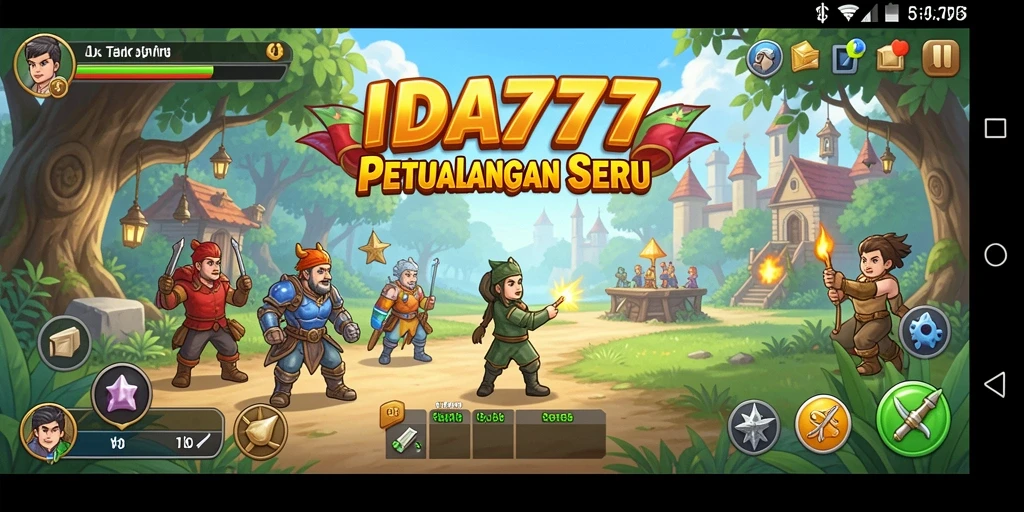 Tampilan gameplay IDA777 dengan grafis yang memukau dan tantangan menarik.