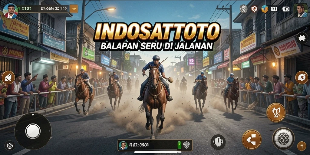 Tampilan gameplay seru dan menegangkan di INDOSATTOTO.