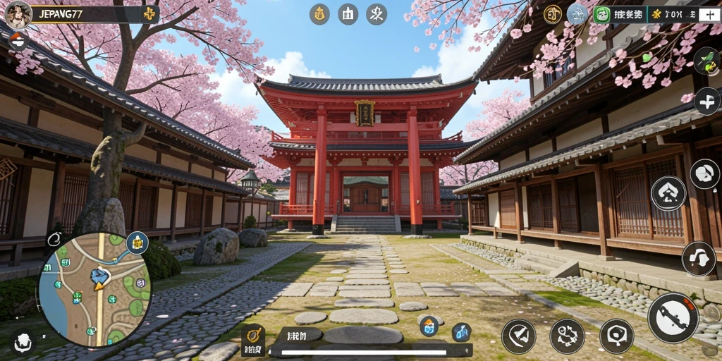 Tampilan gameplay JEPANG77 yang menggambarkan kehidupan sehari-hari di Jepang.