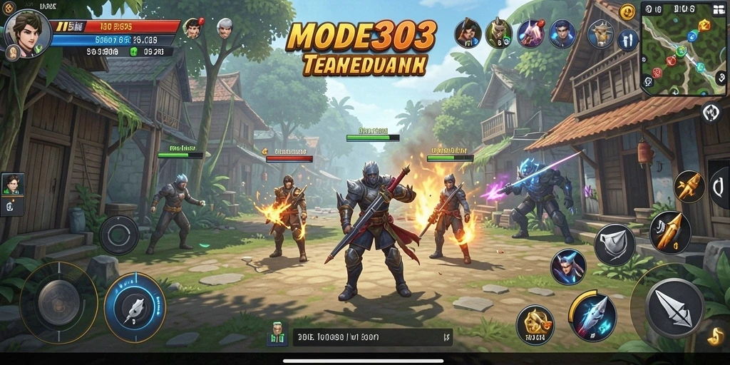 Screenshot utama MODE303 menunjukkan antarmuka pengguna aplikasi Utility yang efisien.