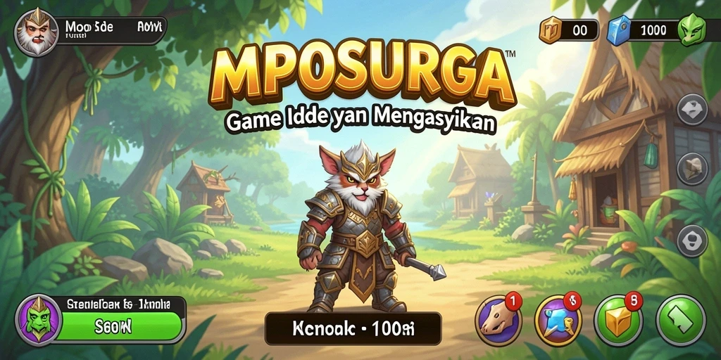 Gameplay MPOSURGA yang mengasyikkan dan penuh strategi.