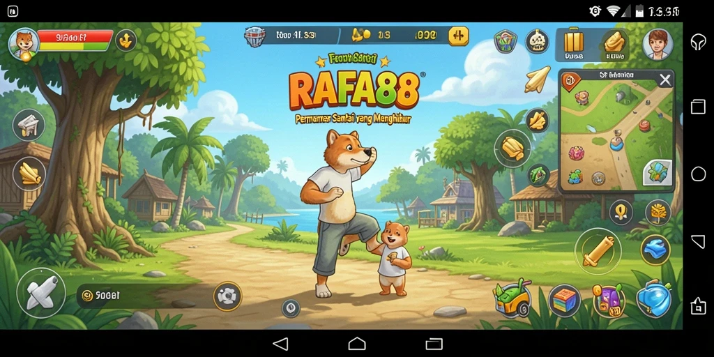 Tampilan gameplay RAFA88 yang menyenangkan dan penuh tantangan.