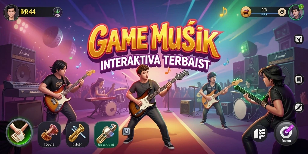 Tampilan gameplay RR44 yang seru dan interaktif.