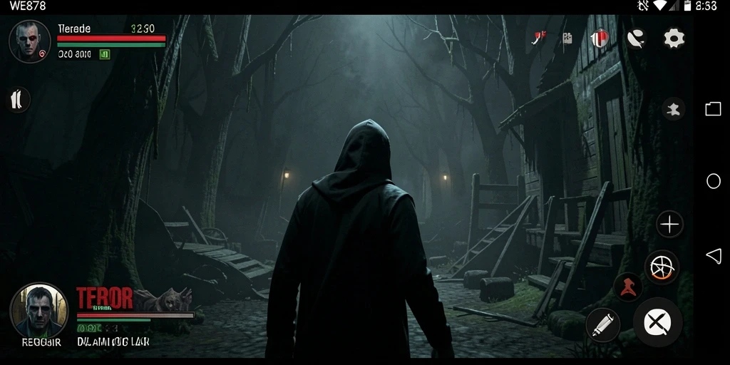 Screenshot menampilkan gameplay mencekam dari WE878.